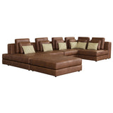 Brown Sectional Sofa Couch