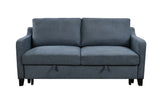 Queen Sleeper Sofa Bed, Modern Fabric Loveseat Futon Sofa Couch w/Pullout Bed,