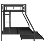 Twin over Full Bed with Sturdy Steel Frame