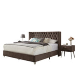 King bed with two nightstands