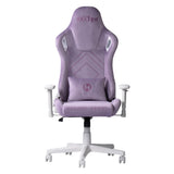 Techni Sport Purple Velvet Memory Foam Gaming Chair