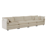 Modular Sofa 4 Seater Sofa Comfy Chenille Fabric