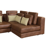 Brown Sectional Sofa Couch