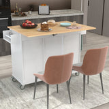 Rolling Mobile Kitchen Island Cart