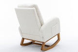 White rocking chair