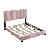 Queen 3-Piece Bedroom Set Upholstered Platform Bed