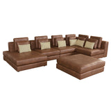 Brown Sectional Sofa Couch