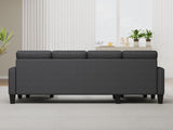 Dark Grey Sectional Sofa