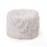 Lavender Modern Glam Faux Fur 5 Foot Bean Bag