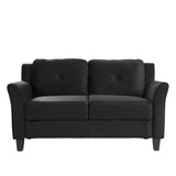 Button Tufted 3 Piece Chair Loveseat Sofa Set