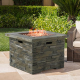 SQUARE FIRE PIT - 40000 BTU.