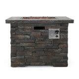 SQUARE FIRE PIT - 40000 BTU.