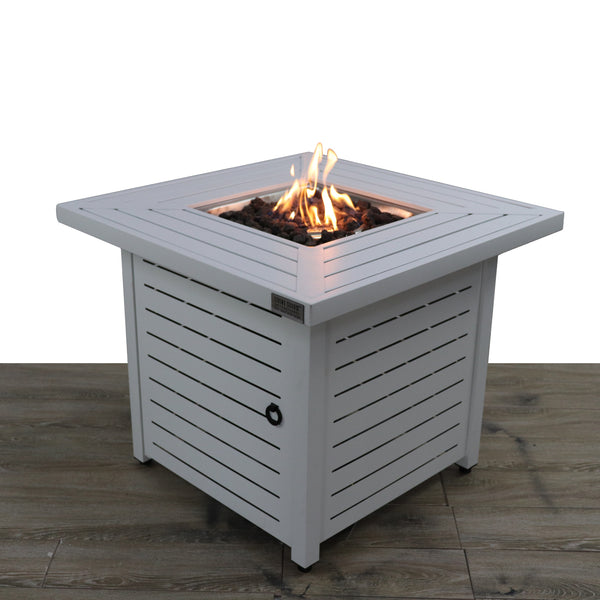 25" H x 30" W Steel Propane/Natural Gas Fire Pit Table