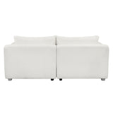 Fabric Sofa, One-Piece Seat Frame