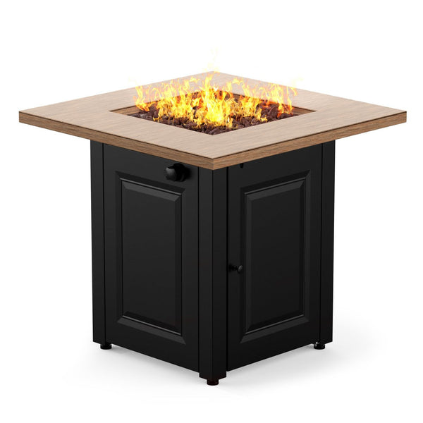 28" Gas Fire Pit Table, 50000 BTU