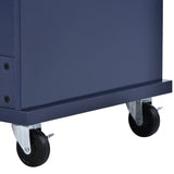 Dark blue Kitchen Island Cart