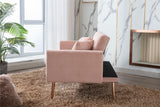 Pink Velvet Sofa