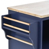 Dark blue Kitchen Island Cart