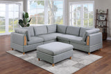 Grey Ottoman