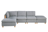 Grey Ottoman