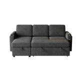 Sleeper Sofa, Sofa Bed - 2 in 1 Pull Out Sofa Bed with Storage Sofa, Sofa Sleeper with Pull Out Bed with Charging Port