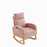 High Backrest Living Room Rocking Chair