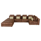 Brown Sectional Sofa Couch