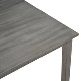 5 Piece Dining Table Grey Set