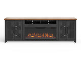 TV Stand Fireplace Console for TVs up to 100 inches, Minimal Assembly