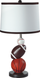 24.5"H MULTI-SPORT TABLE LAMP (1PC/CTN) (1.56/2.50)