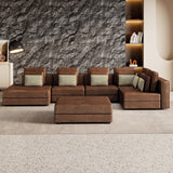 Brown Sectional Sofa Couch