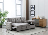 Reversible Sectional Storage Sleeper Sofa Bed