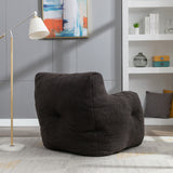 Soft Fabric Tufted Foam Bean Bag Chair