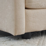 Modular Sofa 4 Seater Sofa Comfy Chenille Fabric