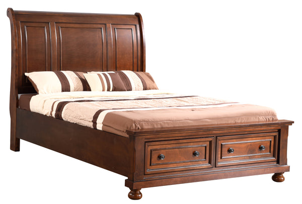 Queen Bed Frame in Cherry