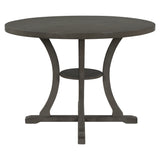 5-Piece Round Dining Table and Chair Set