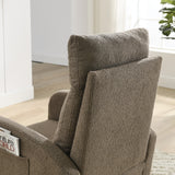 High Backrest Living Room Lounge Arm Rocking Chair