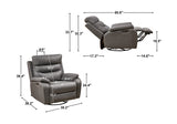 Rocking and 240 Degree Swivel recliner Chair