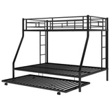 Twin over Full Bed with Sturdy Steel Frame