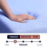 Queen Split Top Flex head 12 inch Memory Foam Hybrid Mattress and Adjustable Base Bundle, Queen Size