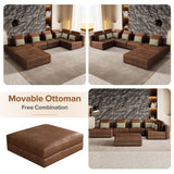 Brown Sectional Sofa Couch