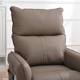 Brown Rocking Recliner Rocking Chair - 360 Degree Swivel