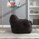 Soft Fabric Tufted Foam Bean Bag Chair