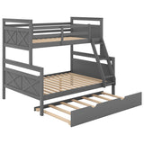 Twin over Full Bunk Bed with Ladder