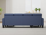 Blue Sectional Sofa