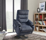 Electric Power Lift Recliner Chair with Massage and Heat for Elderly, 2 Side Pockets, Cup Holders, USB Charge Ports