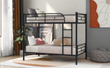 Twin Over Twin Metal Bunk Bed