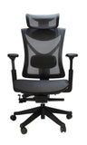 Big and Tall Office Chair  with Adjustable lumbar and slide seats , Headrest and 4d armrest , tilt function max degree is 115 °, 300LBS, Black