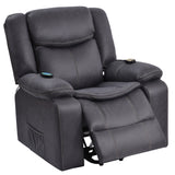 Orisfur. Power Lift Chair for Elderly with Adjustable Massage Function, Recliner Chair with Heating System for Living Room