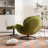 Accent chair  TV Chair  Living room Chair  with Ottoman-FRUIT GREEN